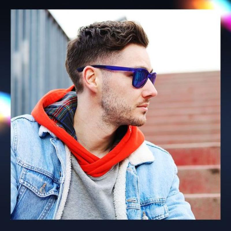Goodr OG Sunglasses - Costume Accessories, Eyewear, Tourism, Anti-Sleep Glass, Anti-Uv Rays, Sport - Blue, Black, Brown Color