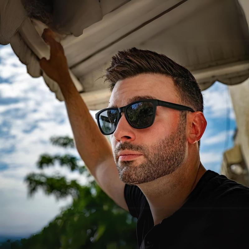 Goodr OG Sunglasses - Costume Accessories, Eyewear, Tourism, Anti-Sleep Glass, Anti-Uv Rays, Sport - Blue, Black, Brown Color